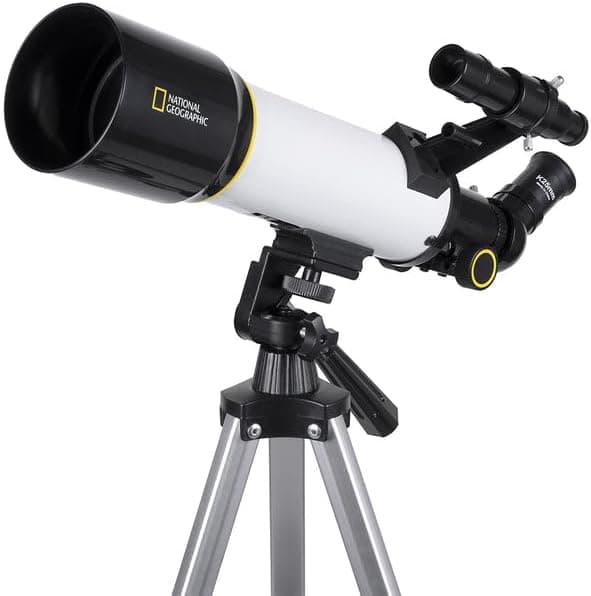 National Geographic Sky View 70mm Refractor Telescope with Panhandle Mount for A 2