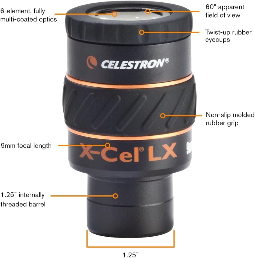 Celestron X-Cel LX 9mm 2