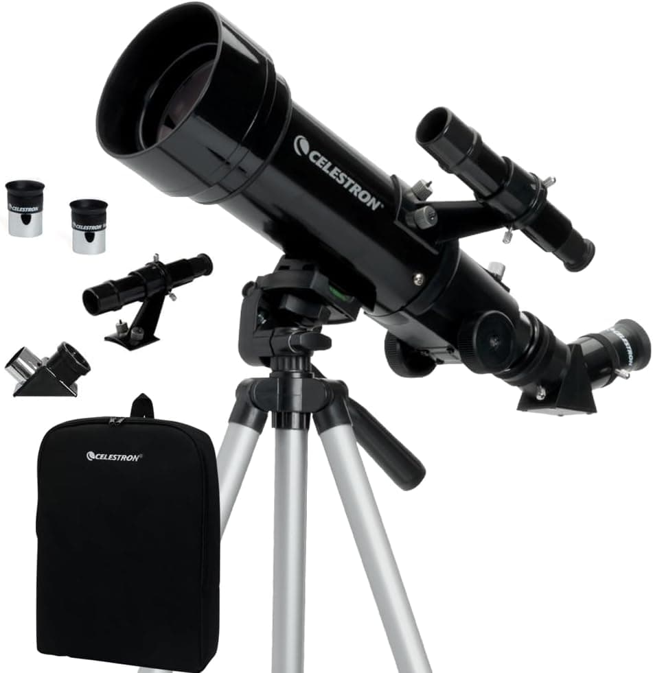 Celestron Travel Scope 70 Portable Refractor Telescope – 70mm Aperture 1