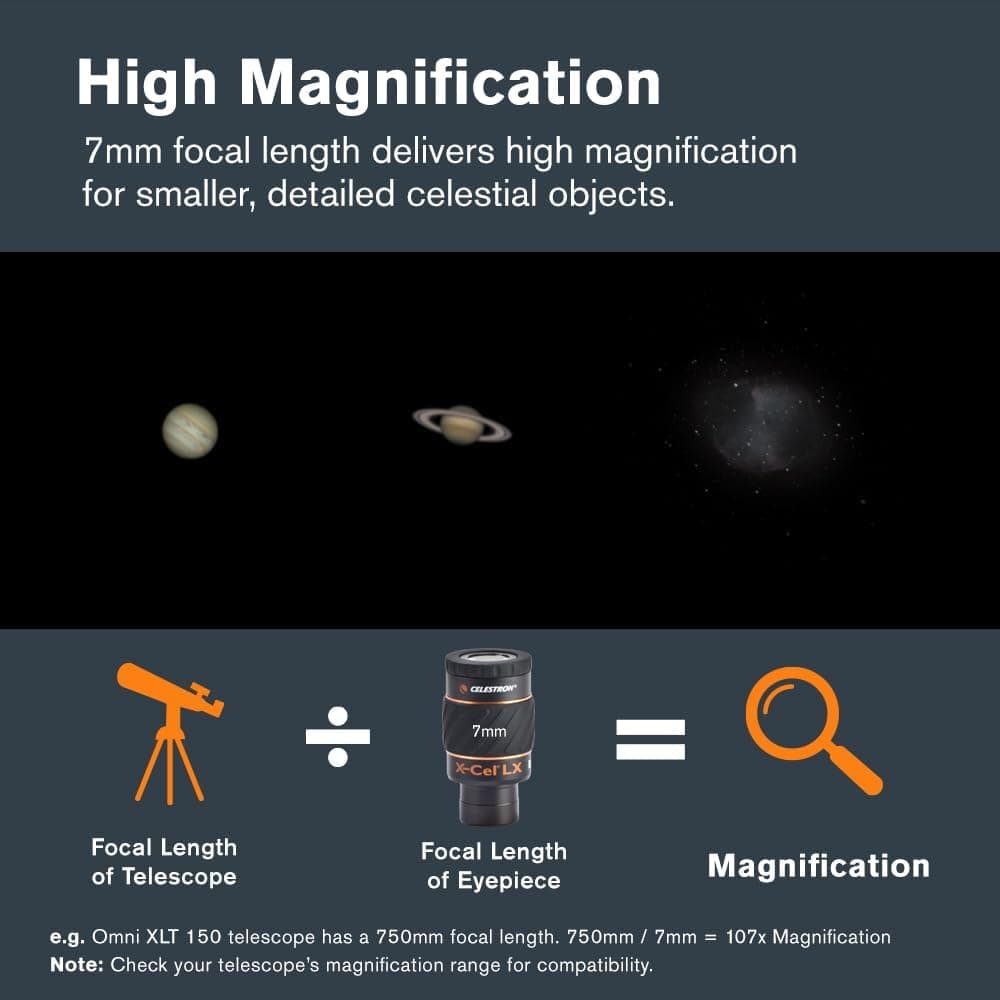 Celestron X-Cel LX 7mm 5
