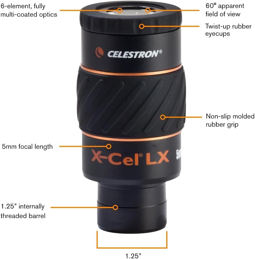Celestron X-Cel LX 5mm 2