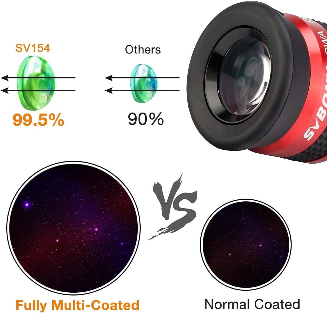 SVBONY Goldline 15mm 4