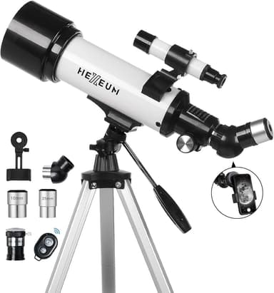 Telescope 70mm Aperture 500mm - for Kids & Adults Astronomical refracting Portab