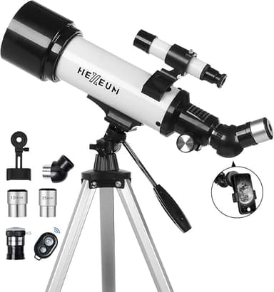 Telescope 70mm Aperture 500mm - for Kids & Adults Astronomical refracting Portab