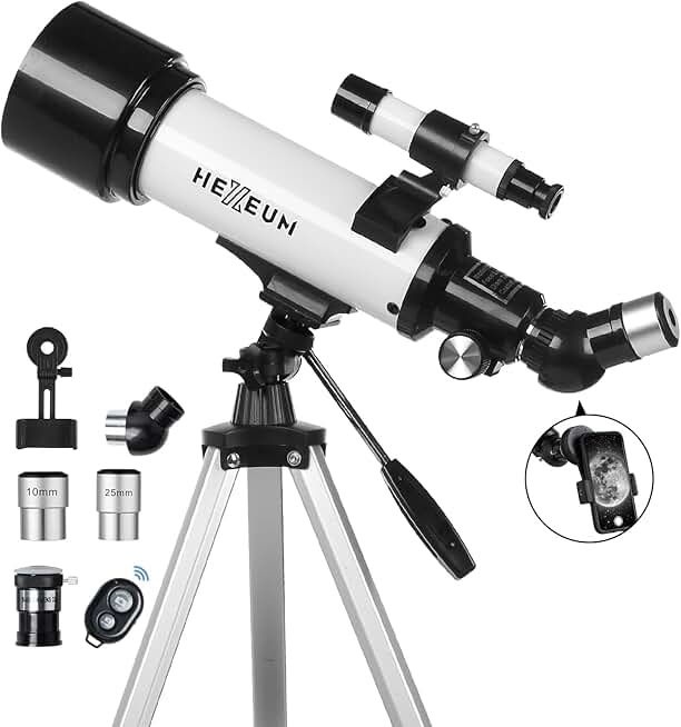 Telescope 70mm Aperture 500mm - for Kids & Adults Astronomical refracting Portab