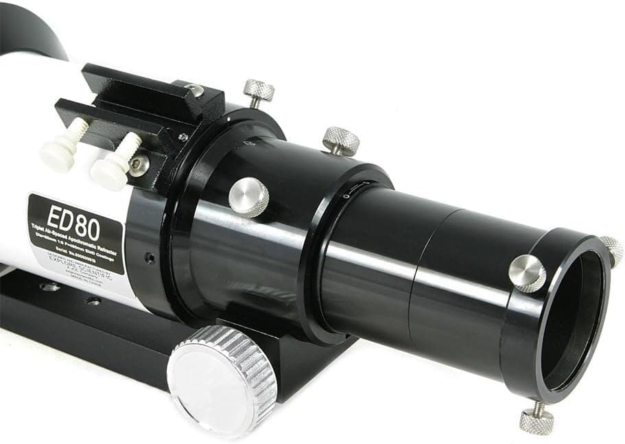 Explore Scientific ED80 Essential Series Air-Spaced Apochromatic 80mm Triplet Re 8