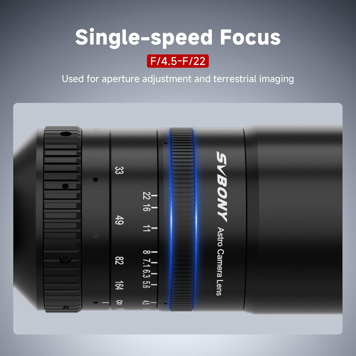 SVBONY SV555 54mm Petzval APO 7