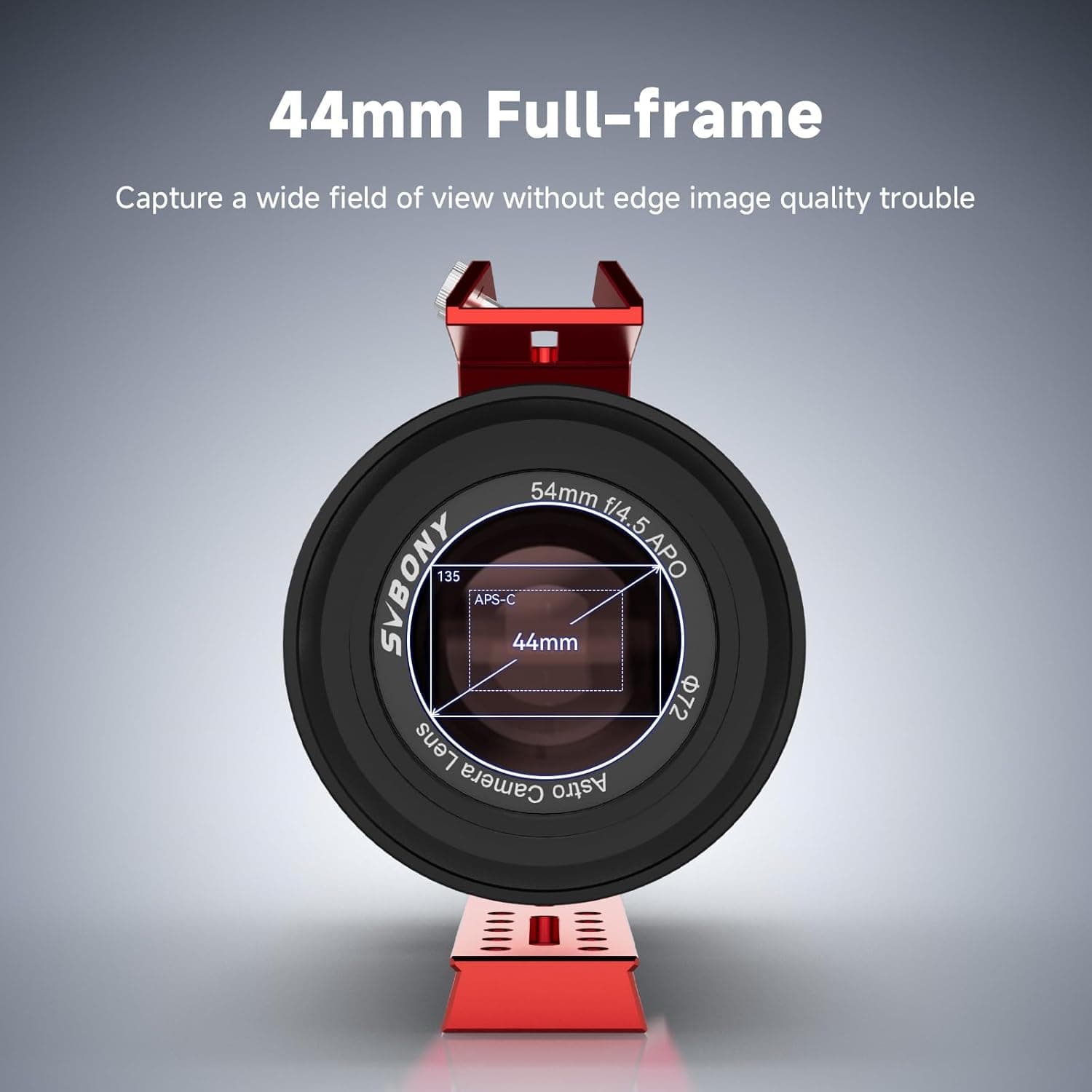 SVBONY SV555 54mm Petzval APO 3