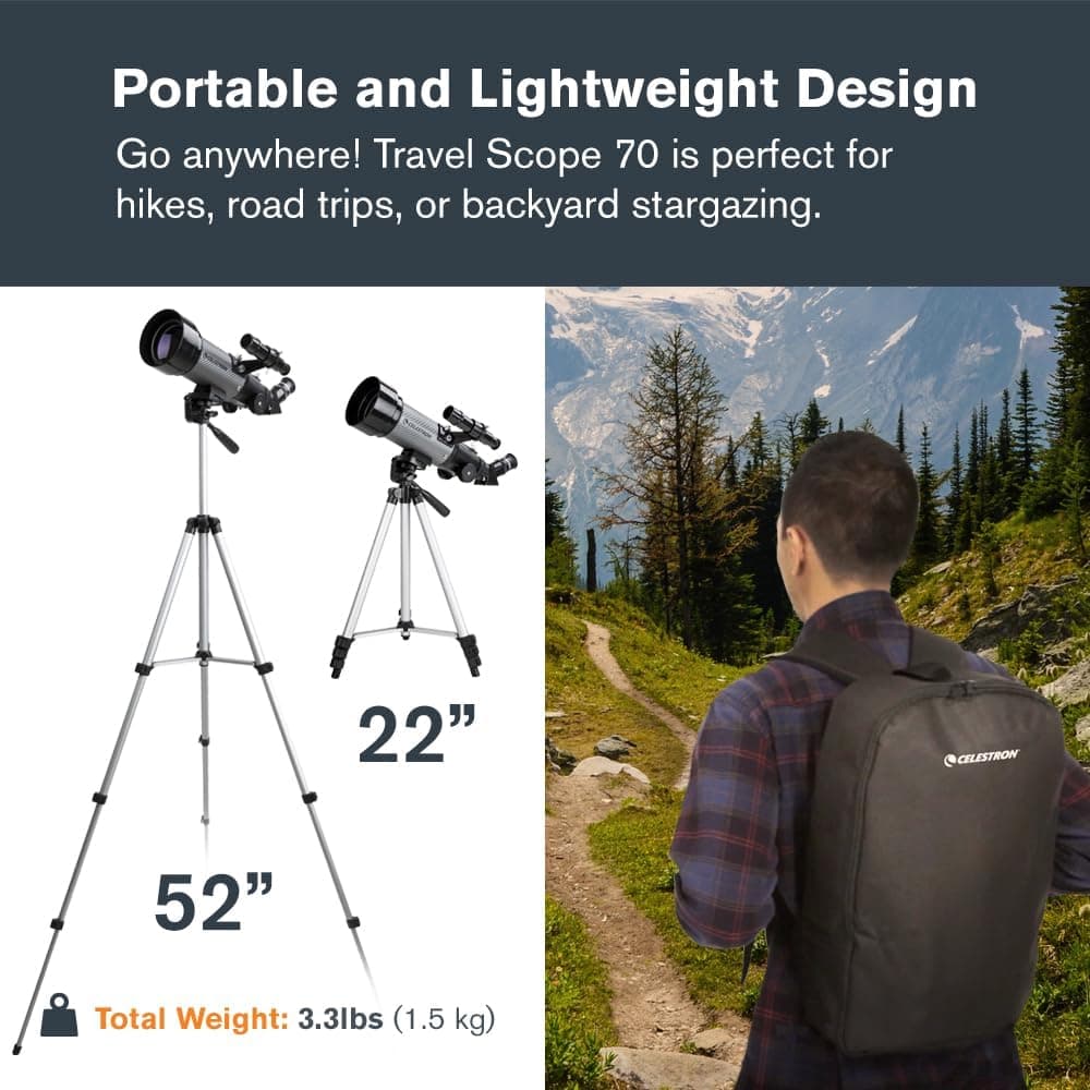 Celestron Travel Scope 70DX 5