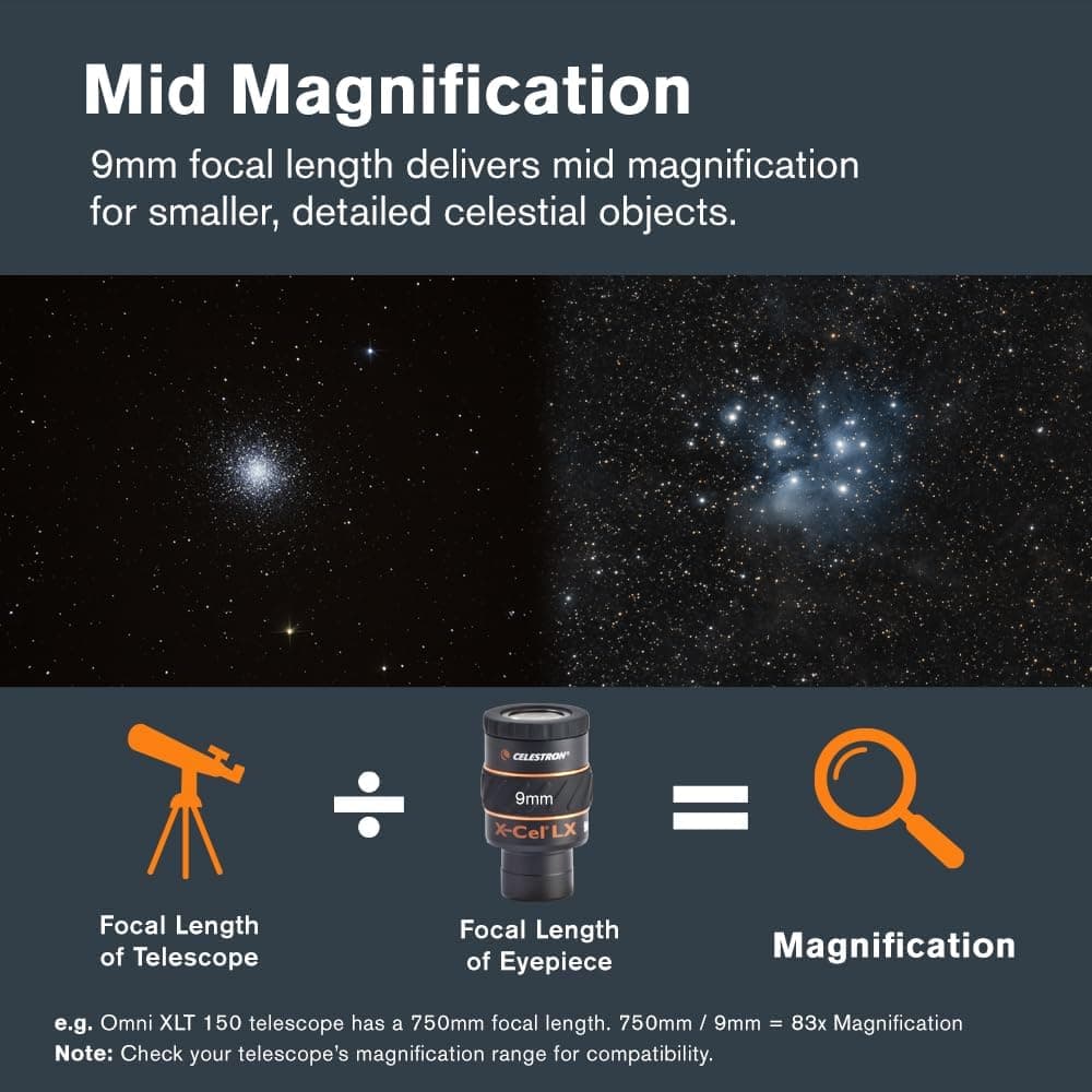 Celestron X-Cel LX 9mm 4