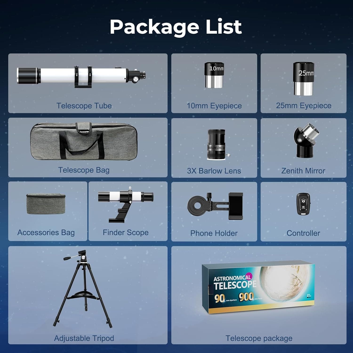 Telescope for Adults High Powered 9