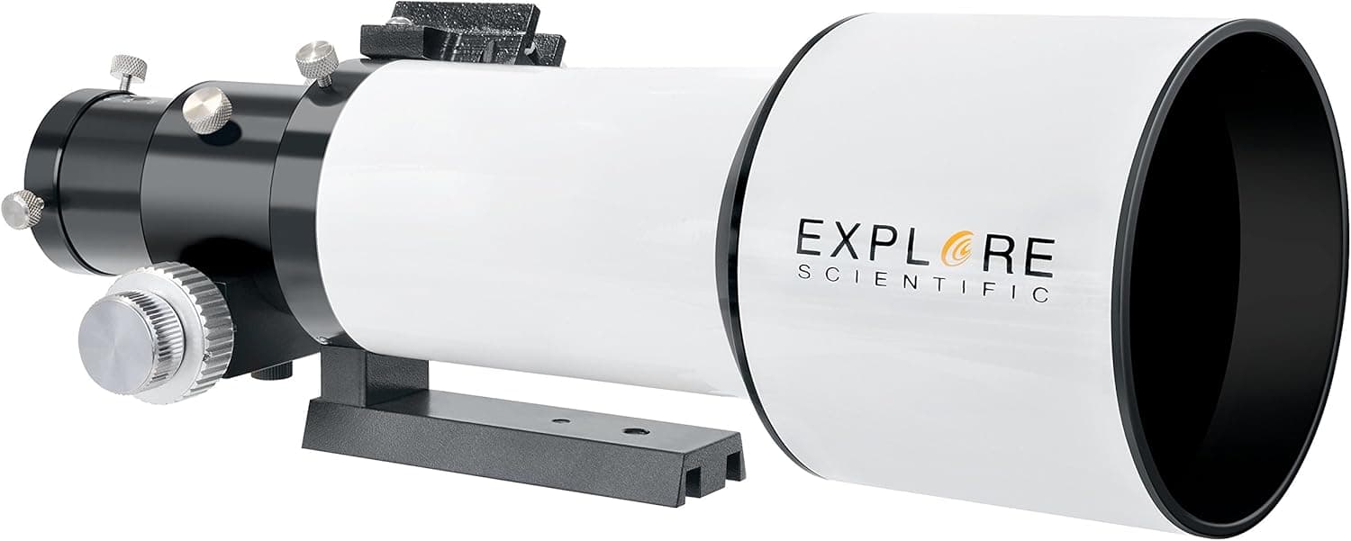 Explore Scientific ED80 Essential Series Air-Spaced Apochromatic 80mm Triplet Re 1