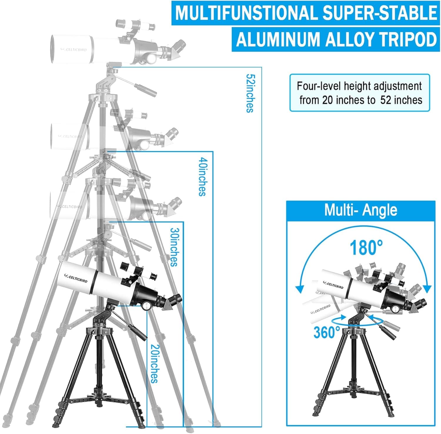Telescope for Adults High Powered 4