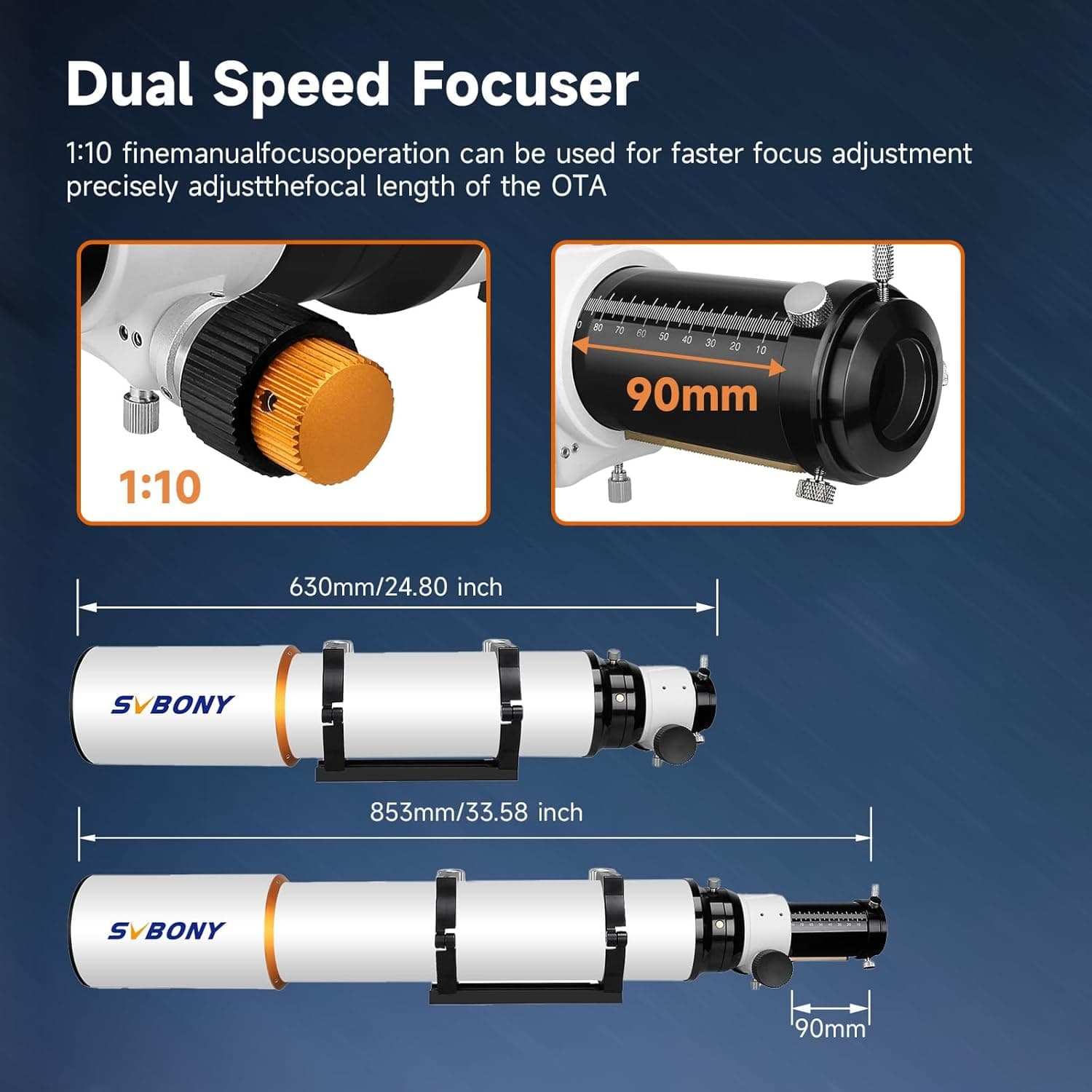 SVBONY SV503 102mm ED Refractor 4