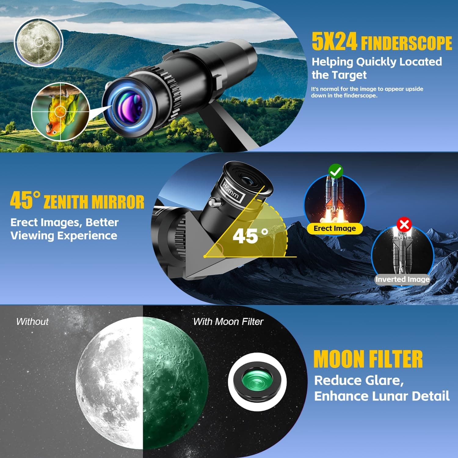 Telescope, Telescope for Kids & Adults 4