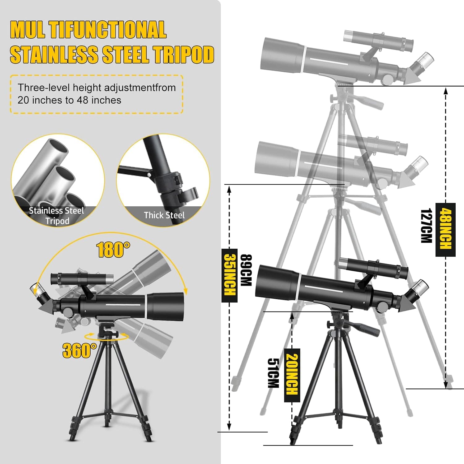 Telescope, Telescope for Kids & Adults 6