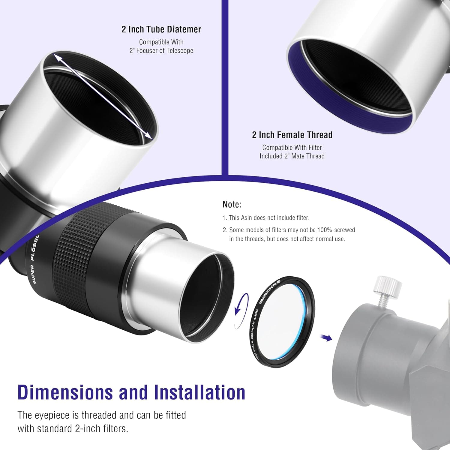 Astromania Super Plossl 56mm 6