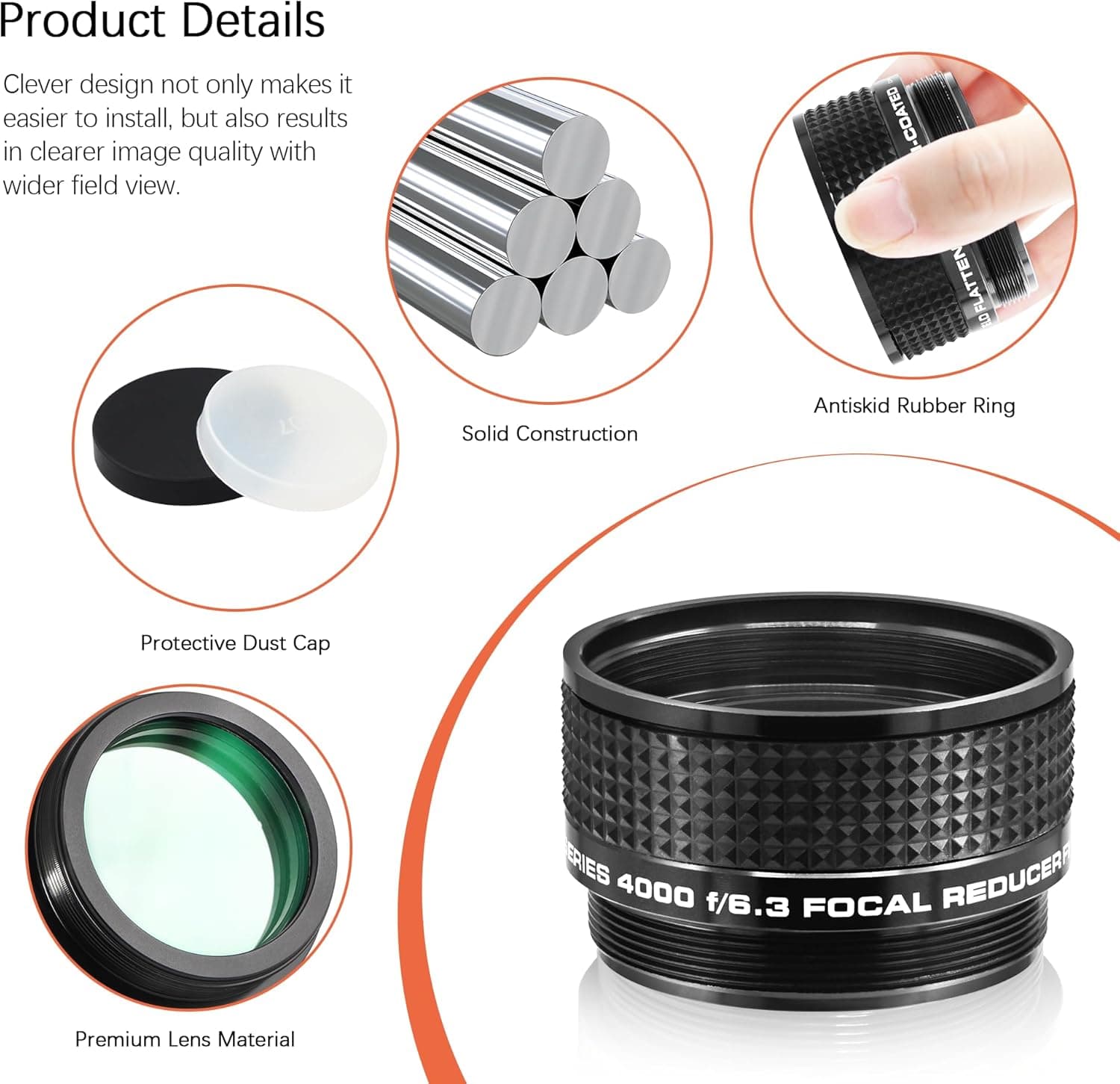 Astromania Focal Reducer f/6.3 3