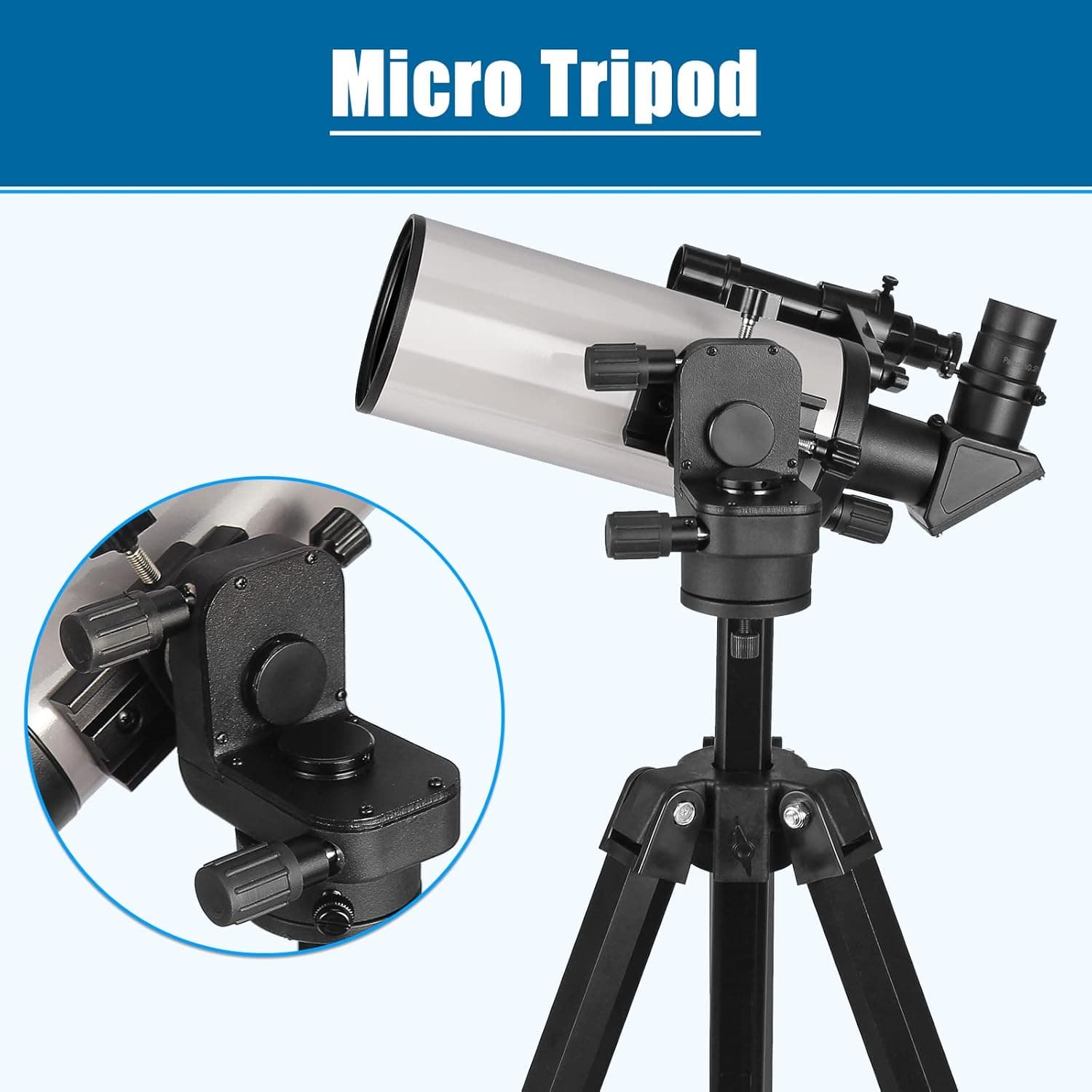 Maksutov-Cassegrain Telescope, Mak70 Telescopes for Adults Kids 1000mm Focal Len 5