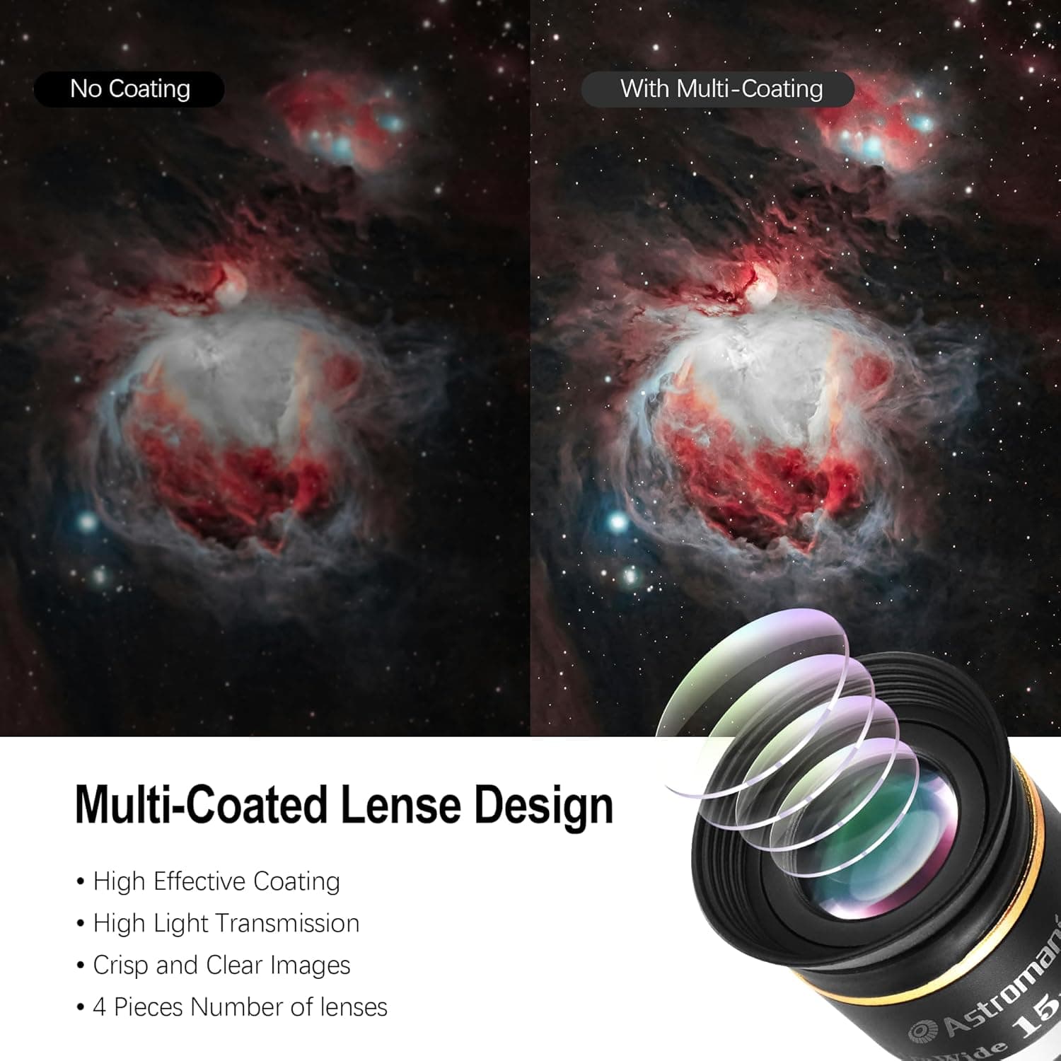 Astromania 66° 15mm 2