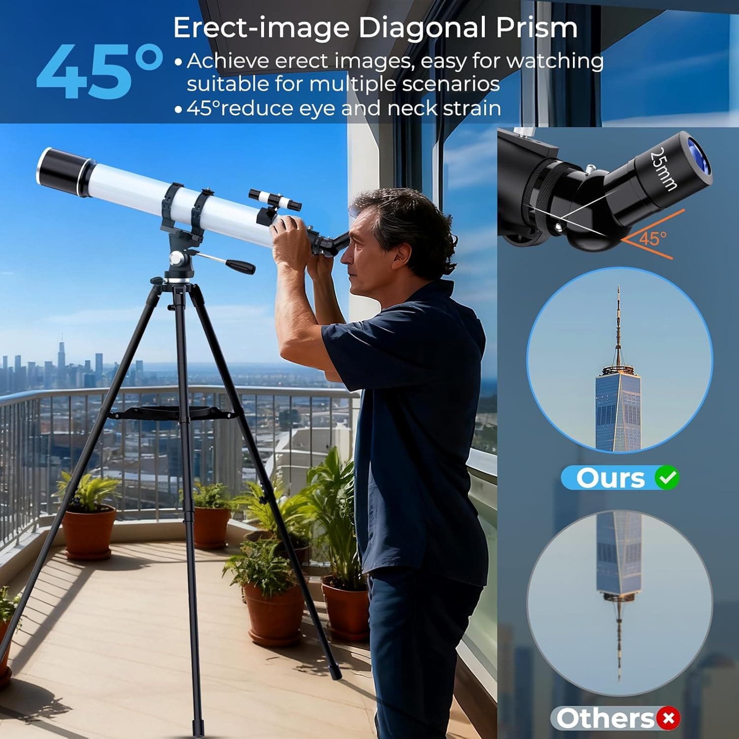 Telescope for Adults High Powered 7