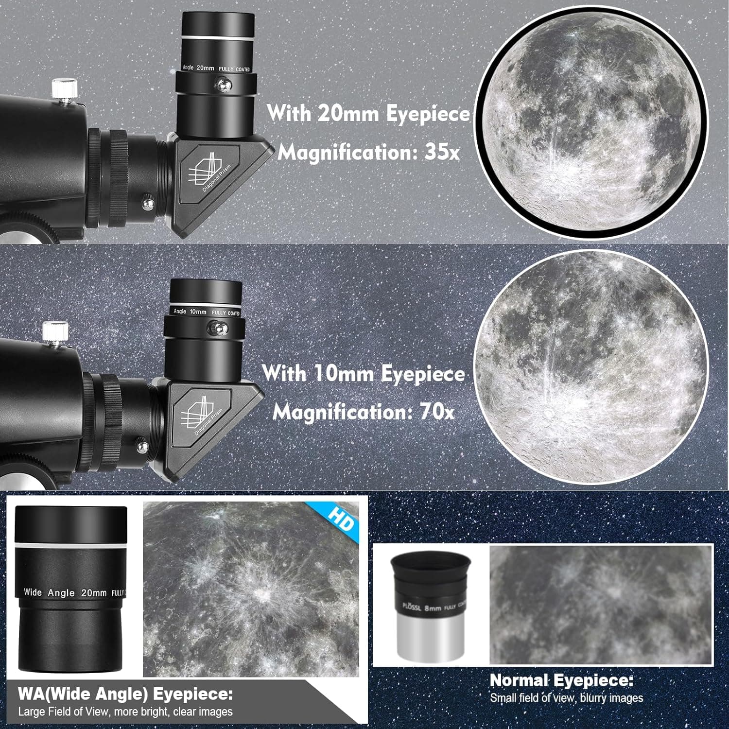 Telescope for Adults High Powered 6