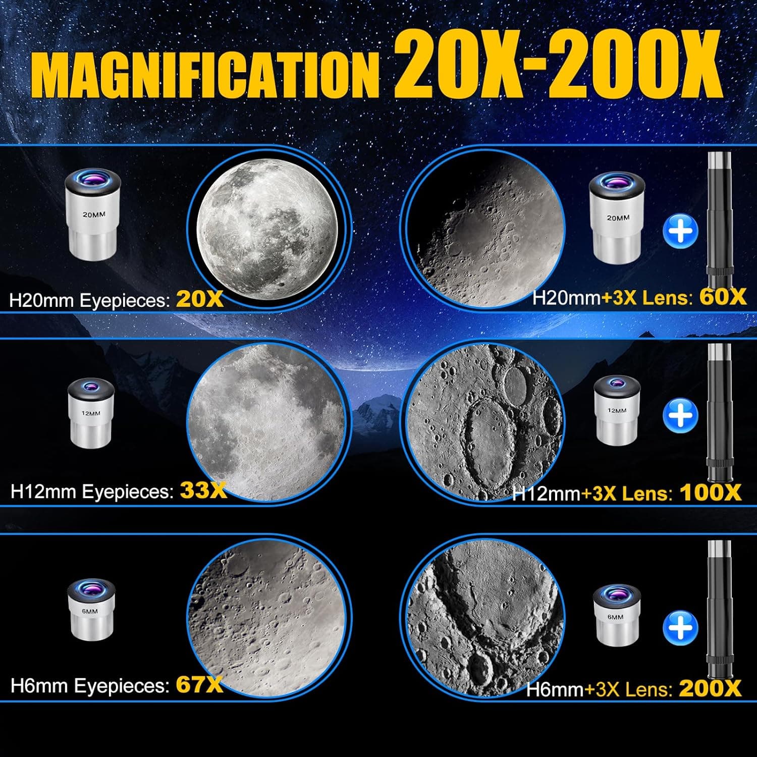 Telescope, Telescope for Kids & Adults 3