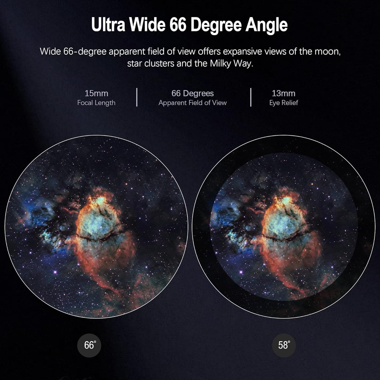 Astromania 66° 15mm 3