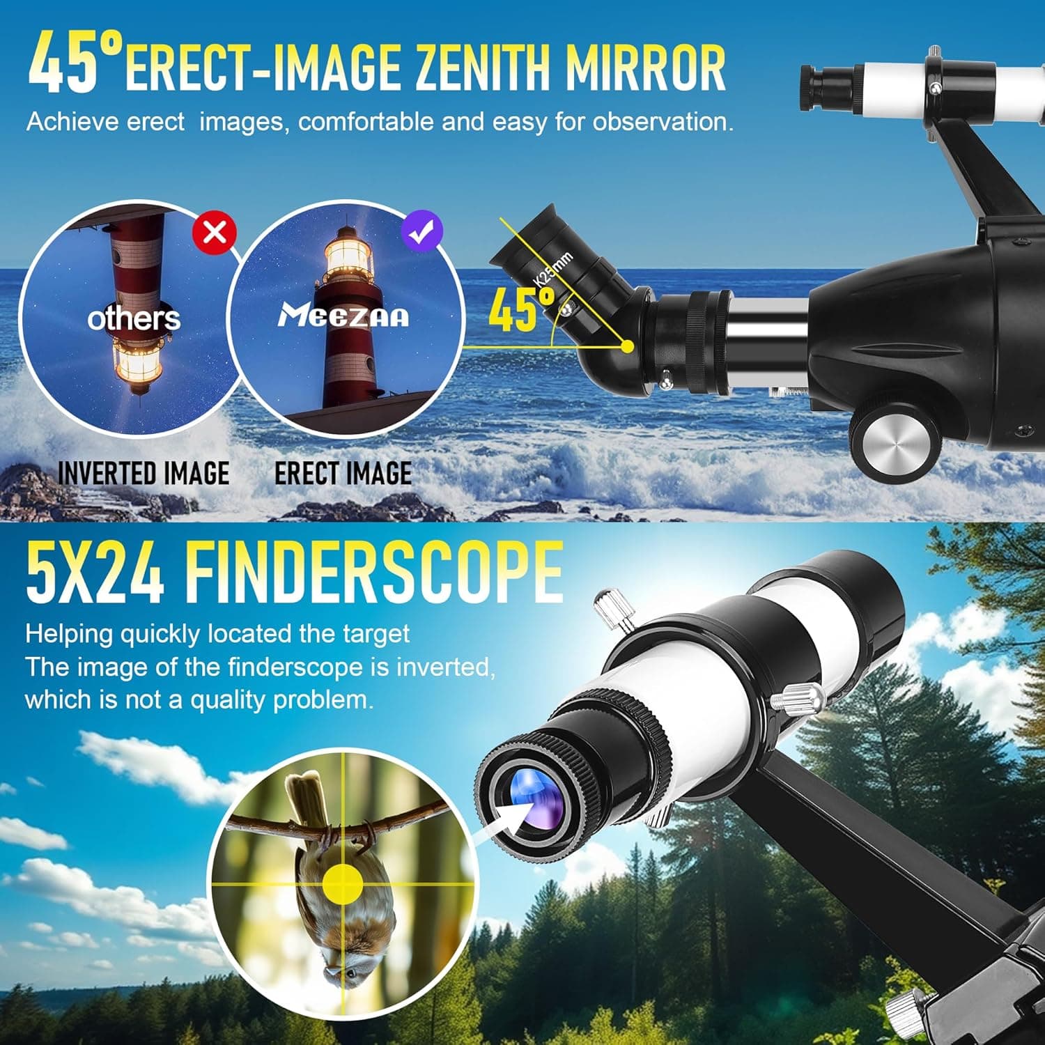 Telescope, Telescope for Adults High Powered Professional 4