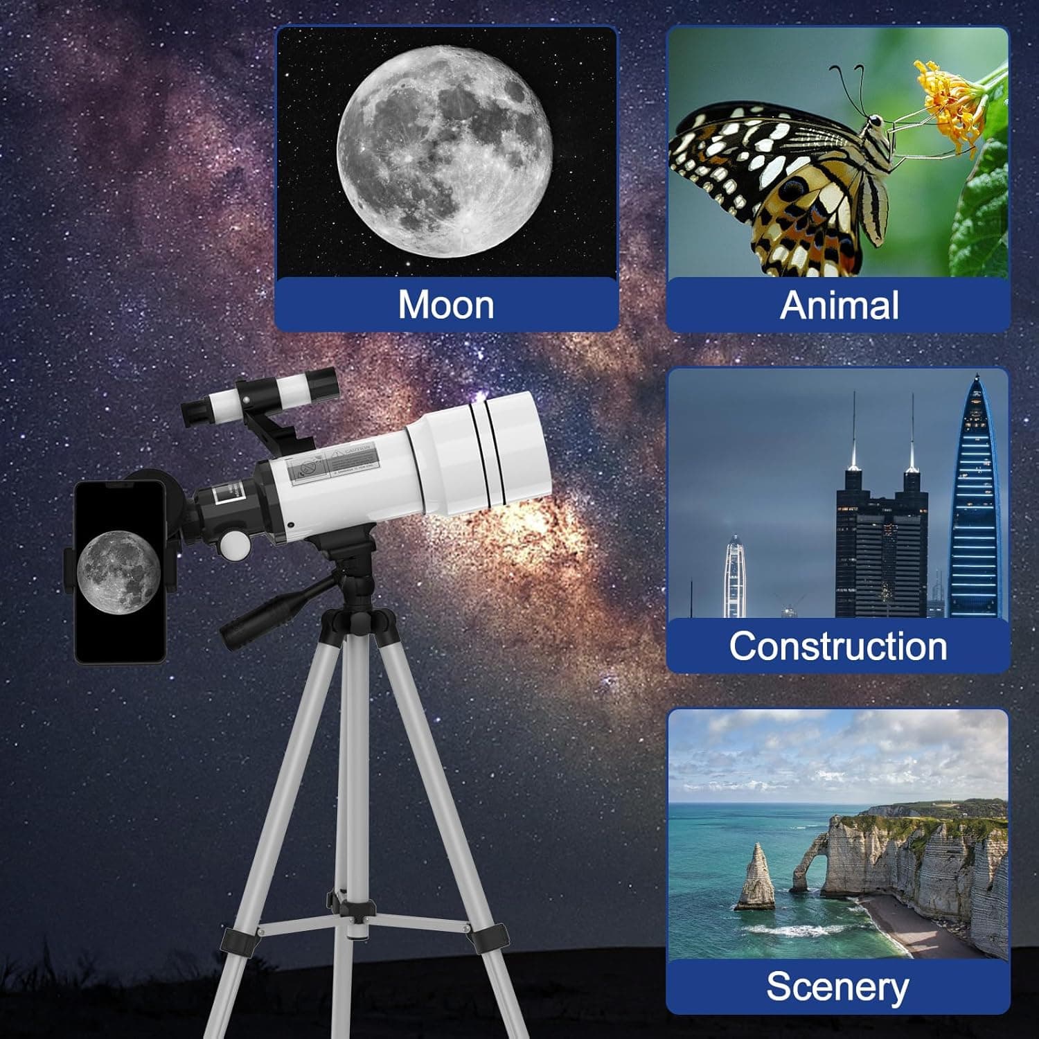 ToyerBee Telescope for Adults & Kids 6